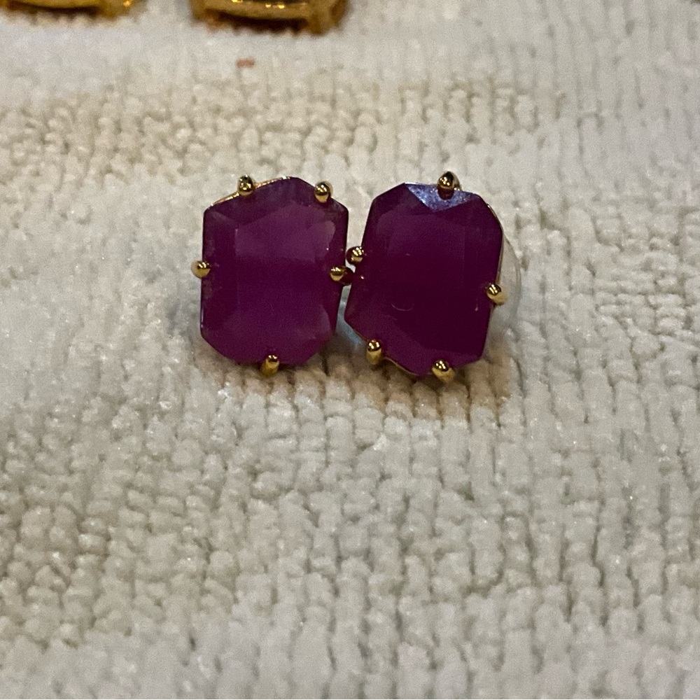 KATE SPADE PURPLE STUDS